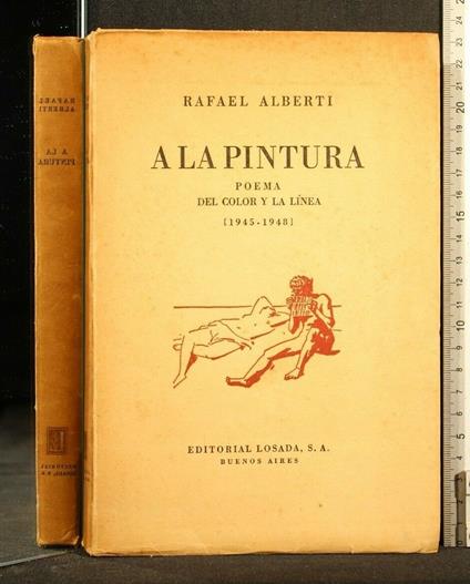 A La Pintura - Rafael Alberti - copertina