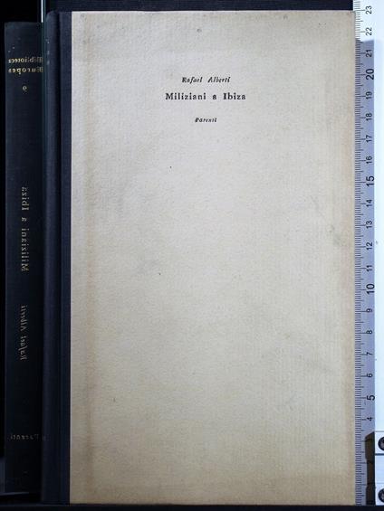 Miliziani a Ibiza - Rafael Alberti - copertina