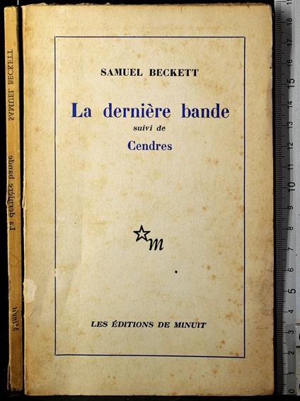 La derniere bande - Samuel Beckett - copertina