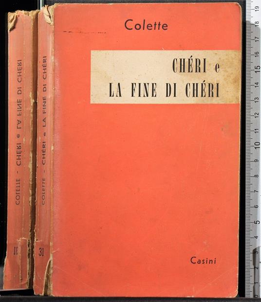 Cheri e la fine di Cheri - Colette - copertina