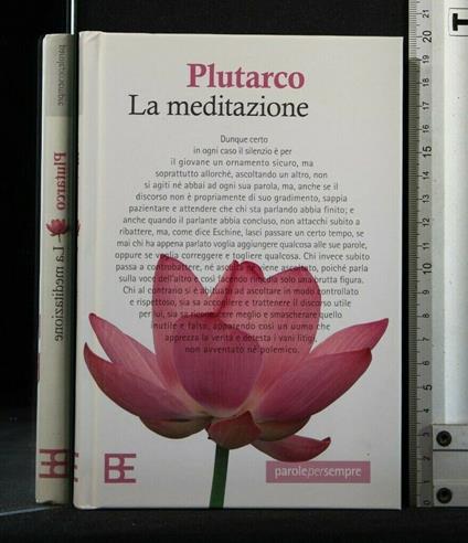 La Meditazione - Plutarco - copertina