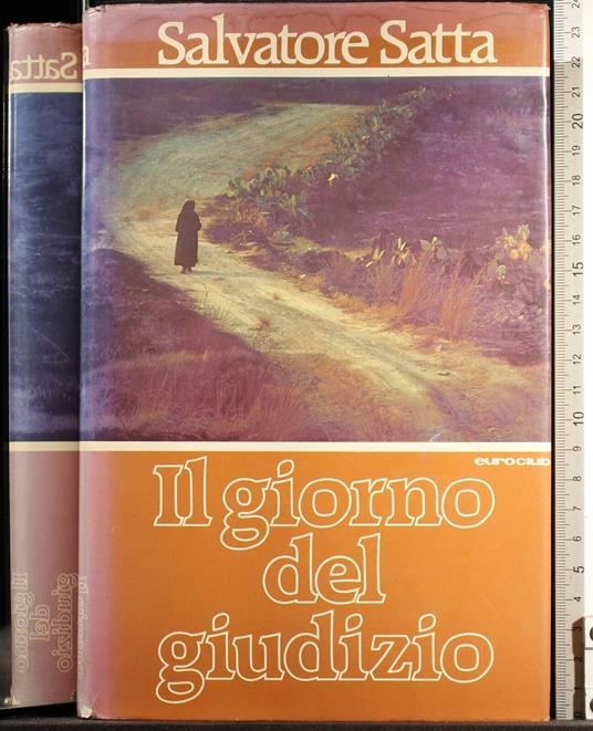 Il giorno del giudizio - Salvatore Satta - copertina