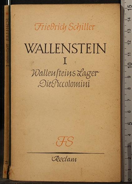 Wallenstein. Vol - Friedrich Schiller - copertina