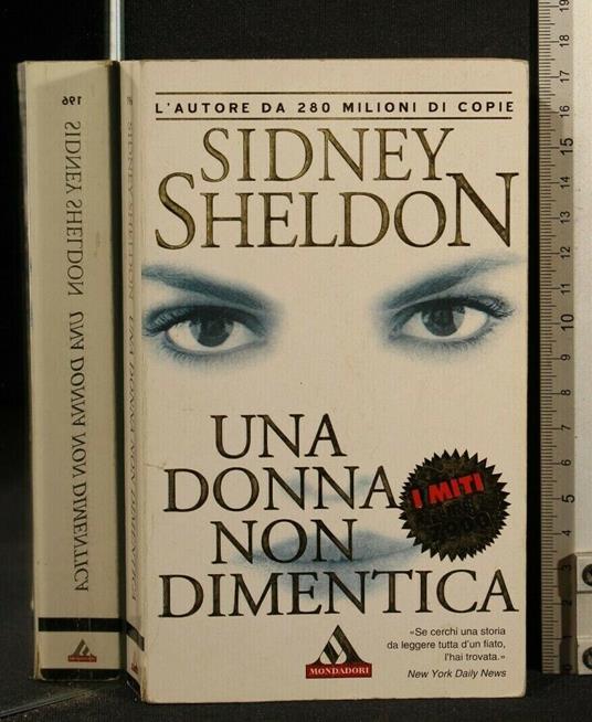 Una Donna Non Dimentica - Sidney Sheldon - copertina