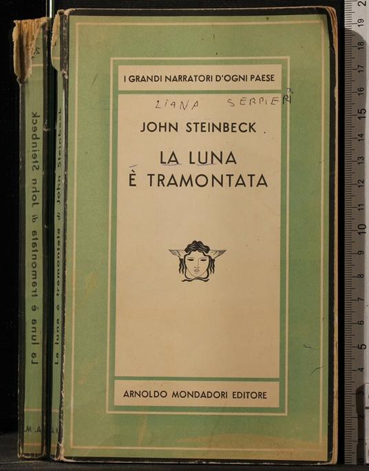 La Luna È - John Steinbeck - copertina