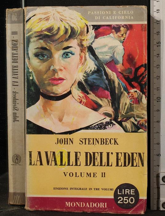 La Valle Dell'Eden. Vol Ii - John Steinbeck - copertina