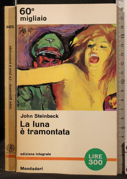 La Luna È - John Steinbeck - copertina