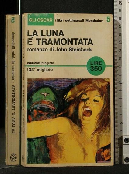 La Luna è Tramontata - John Steinbeck - copertina