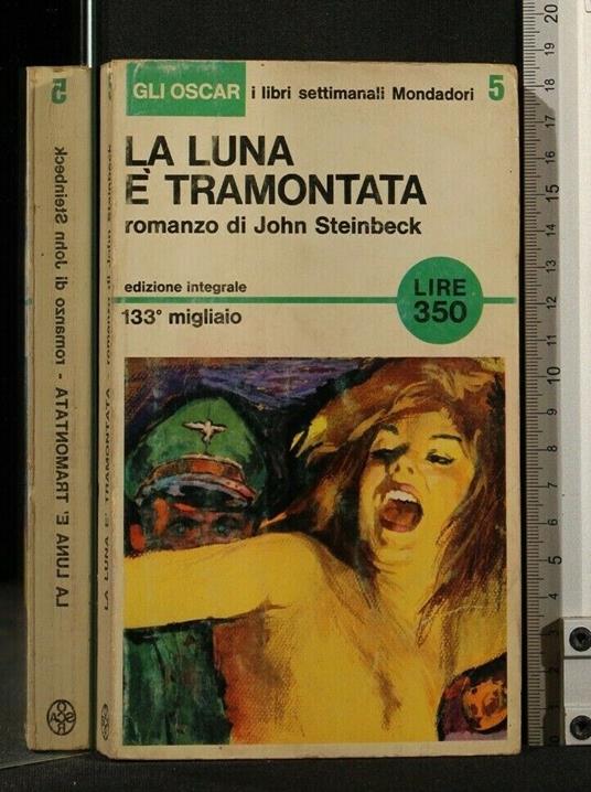 La Luna è Tramontata - John Steinbeck - copertina