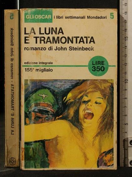 La Luna è Tramontata - John Steinbeck - copertina