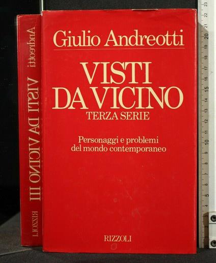 Visti da Vicino - Giulio Andreotti - copertina