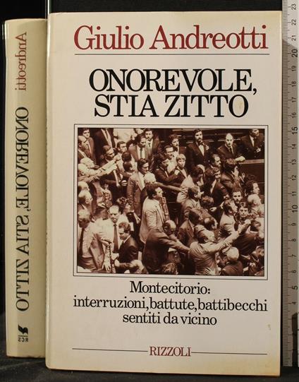 Onorevole, Stia - Giulio Andreotti - copertina