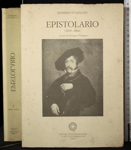 Epistolario. Vol 1 (1819-1840) - Massimo D'Azeglio - copertina
