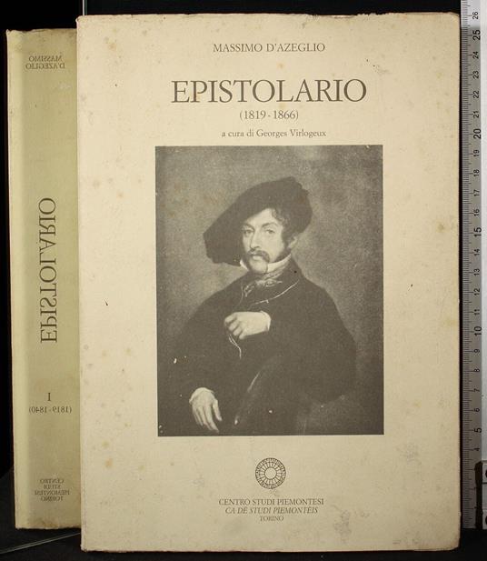 Epistolario. Vol 1 (1819-1840) - Massimo D'Azeglio - copertina