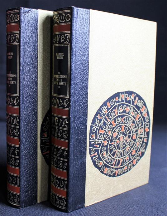 La resurrezione delle città morte. 2 vol - Marcel Brion - copertina