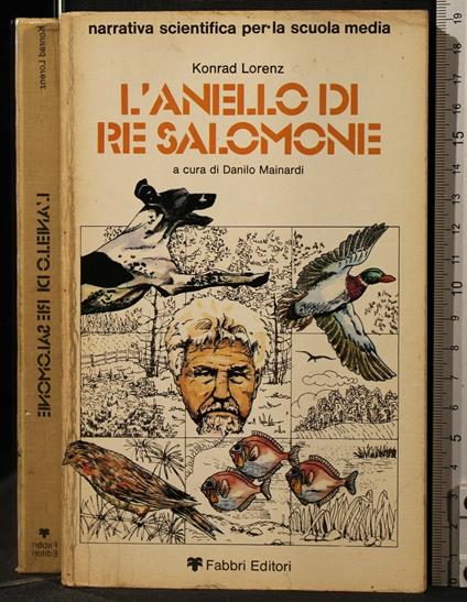 L' Anello di Re - Konrad Lorenz - copertina