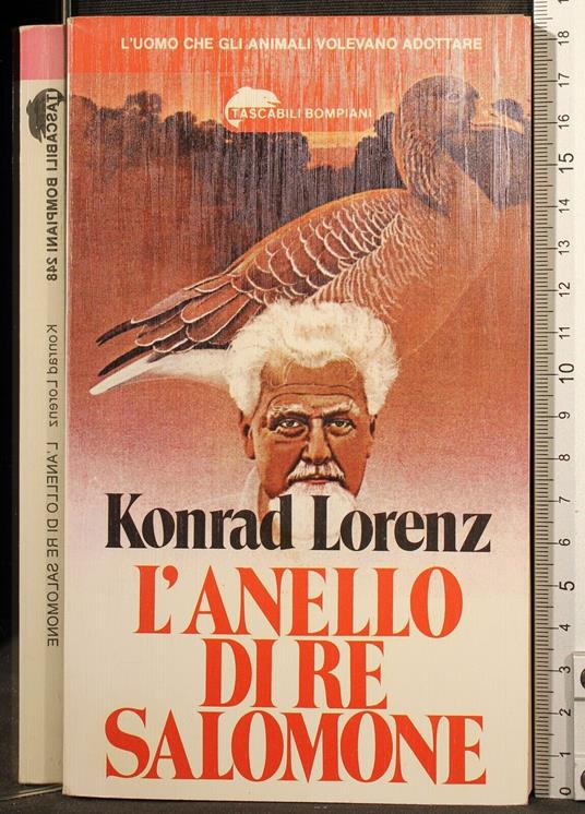 L' anello di re Salomone - Konrad Lorenz - copertina