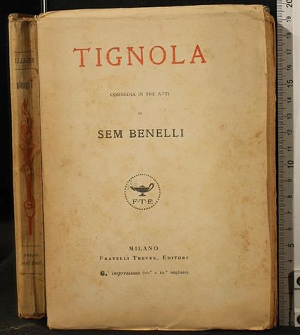 Tignola - Sem Benelli - copertina