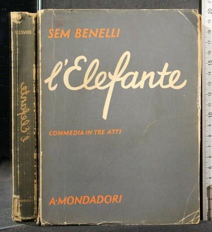 L' Elefante - Sem Benelli - copertina