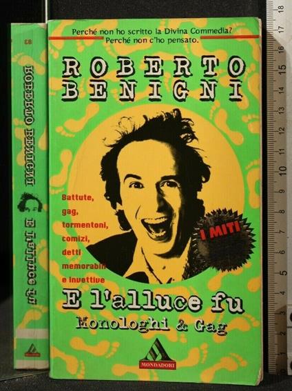 E L'Alluce Fu Monologhi & Gag - Roberto Benigni - copertina