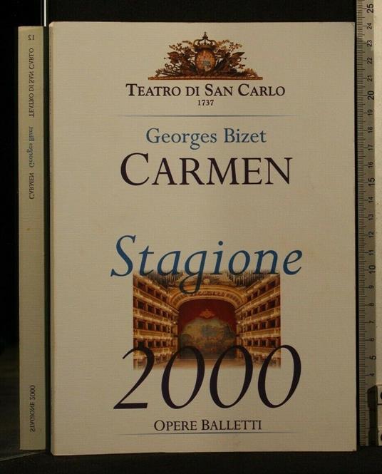 Carmen Stagione 2000 - Georges Bizet - copertina