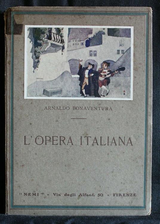 L' Opera Italiana - Arnaldo Bonaventura - copertina