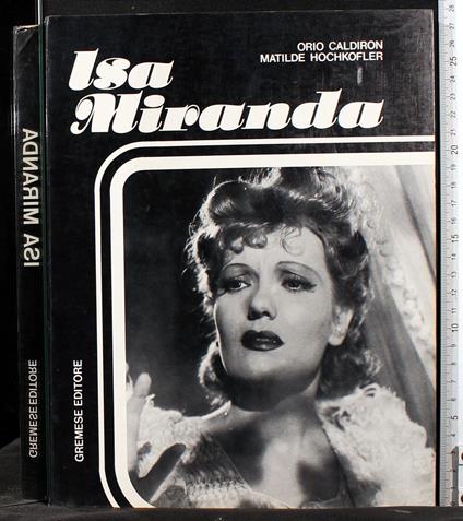 Isa Miranda - Orio Caldiron - copertina
