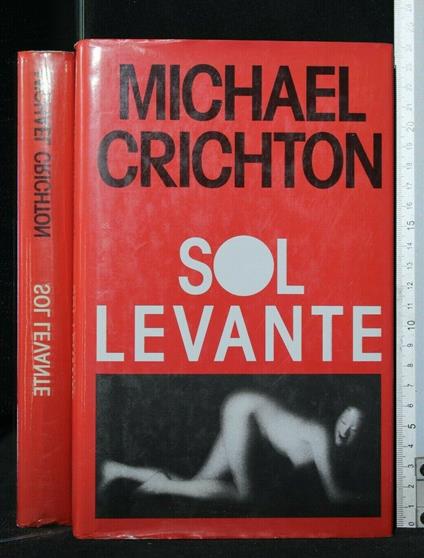 Sol Levante - Michael Crichton - copertina