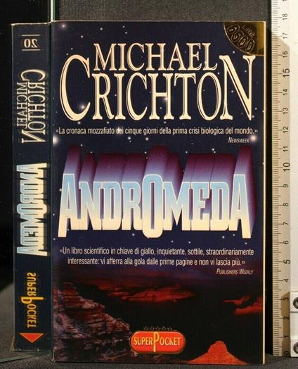 Andromeda - Michael Crichton - copertina