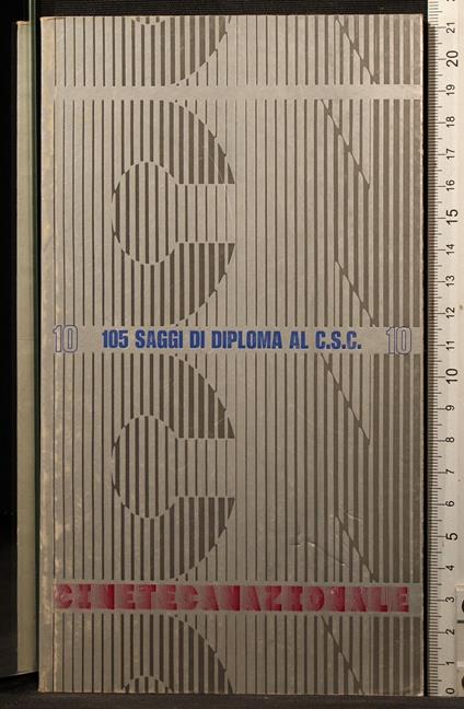 105 Saggi di Diploma Al Csc - Maurizio De Benedictis - copertina