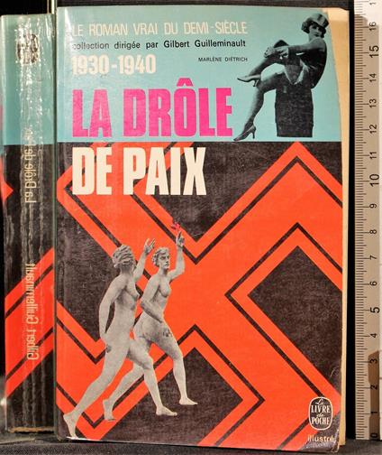La drole de paix - Marlene Dietrich - copertina