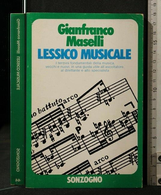 Lessico Musicale - Gianfranco Maselli - copertina