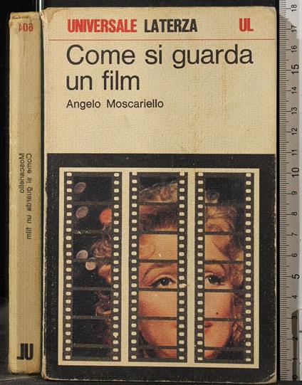 Come Si Guarda Un - Angelo Moscariello - copertina