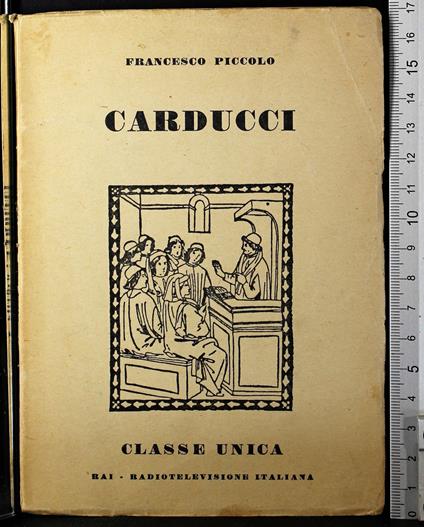 Carducci - Francesco Piccolo - copertina