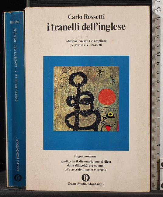I tranelli dell'inglese - Carlo Rossetti - copertina