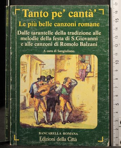 Tanto pè cantà'. Le più belle. - Sangiuliano - copertina
