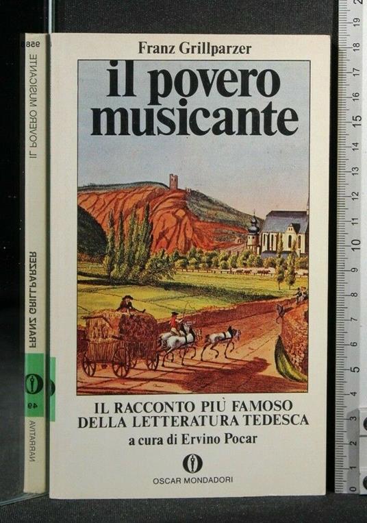 Il Povero Musicante - Franz Grillparzer - copertina