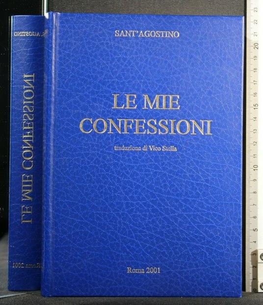 Le Mie Confessioni - Agostino (sant') - copertina
