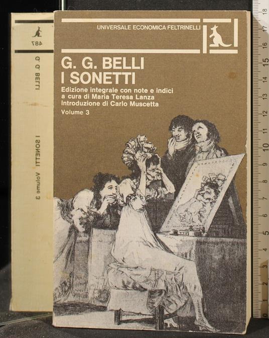I Sonetti. Vol 3 - Gioachino Belli - copertina