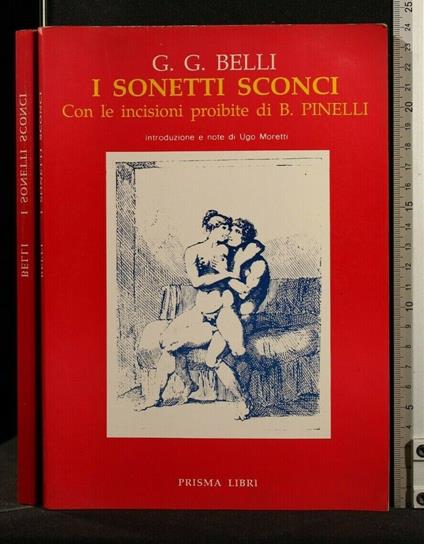 I Sonetti Sconci - Gioachino Belli - copertina