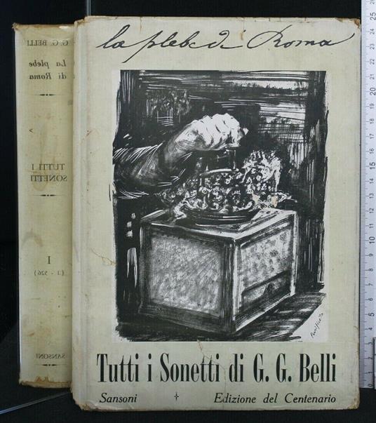 La Plebe di Roma - Gioachino Belli - copertina