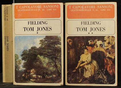 Tom Jones. Vol 1, 2 - Henry Fielding - copertina