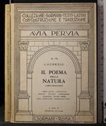 Il poema della natura. Libro secondo