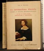La letteratura italiana. Vol III. Parte I