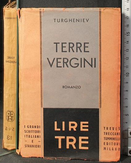 Terre - Ivan Turgenev - copertina