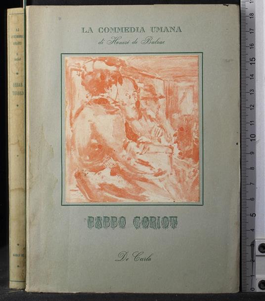 Babbo Goriot - Honoré de Balzac - copertina