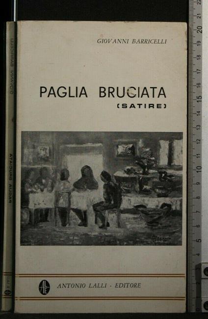 Paglia Bruciata (Satire) - Giovanni Barricelli - copertina