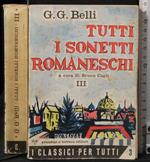 Tutti i sonetti romaneschi. Vol III