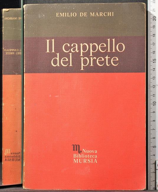 Il cappello del prete - Emilio De Marchi - copertina