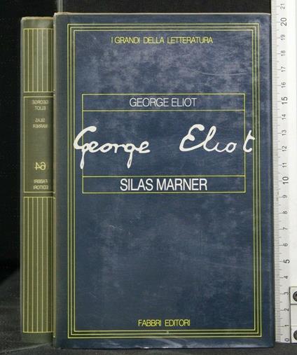 I Grandi Della Letteratura Silas Marner - George Eliot - copertina